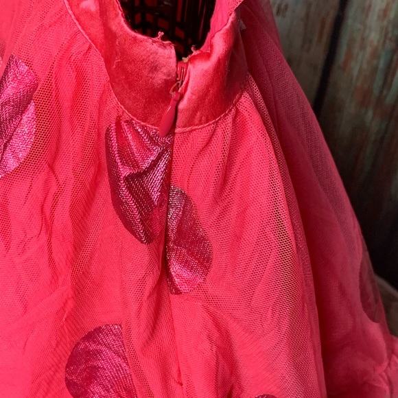 GapBaby Girl Twirly PinkShimmery Dotted TulleDress - Picture 4 of 8